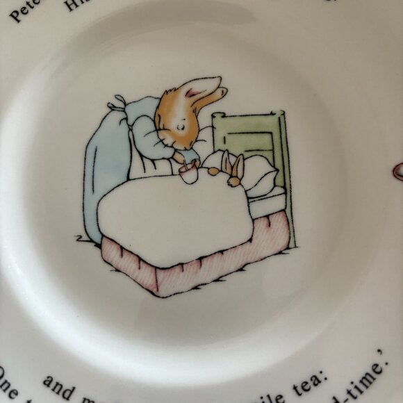 Wedgwood Beatrix Potter Peter Rabbit Plate - Picture 2 of 4